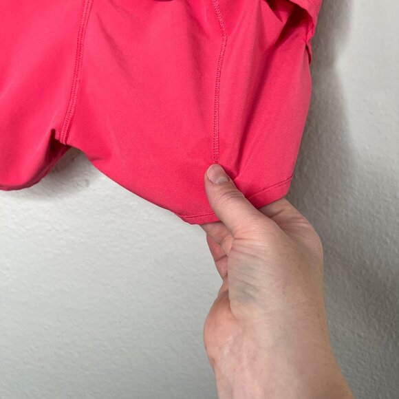 Lululemon Pink Razzle Speed Short Short 2.5" Athletic Running Yoga bottoms 2 - Picture 6 of 8
